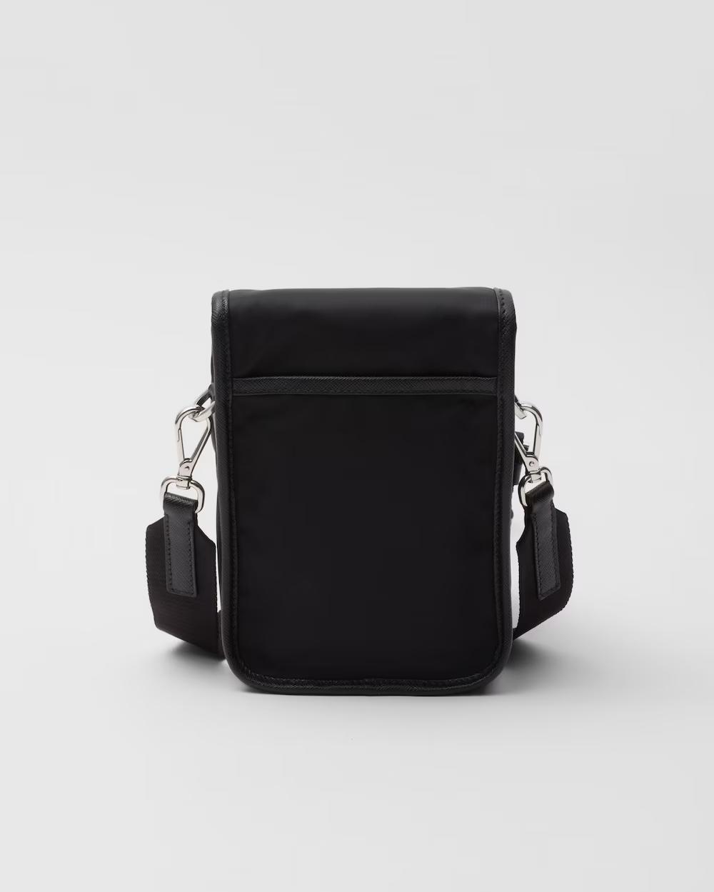 プラダ Re-Nylon xサフィアーノレザー ショルダーバッグ 2VD043_2DMH_F0002_V_XOP