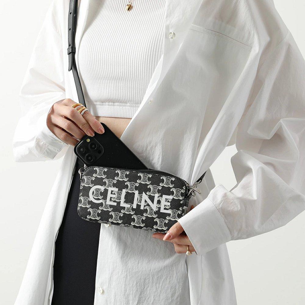 セリーヌショルダーバッグ HORIZONTAL POUCH ホリゾンタル ポーチ レディース メンズ 10L272FSQ.38AW
