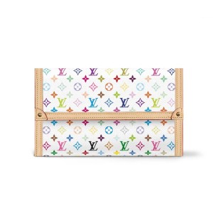 ルイヴィトン代引き LV × TM モノグラム ポルトフォイユ・サラ NM M13397