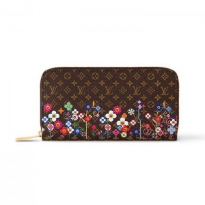 ルイヴィトン LV × TM ジッピー ウォレット モノグラム 長財布 M14162