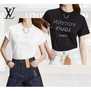 Louis Vuitton プリント Tシャツ 半袖 2色 1A5TRO/1A84CM