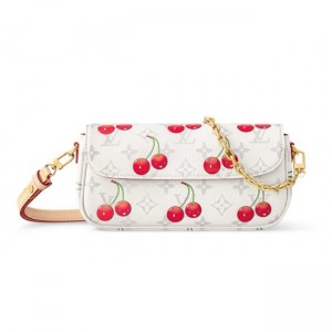 Louis Vuitton 村上隆コラボ アイビーチェーンウォレット ショルダーバッグ M14239