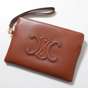 セリーヌ クラッチバッグ SMALL POUCH WITH STRAP レディース 10J983DR8.04LU
