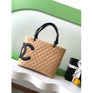 シャネル カンボンライン ラージ トートバッグ レディース A25169