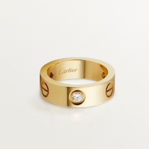 カルティエ Love リング ダイヤモンド3個 イエローゴールド ダイヤモンド B4032400