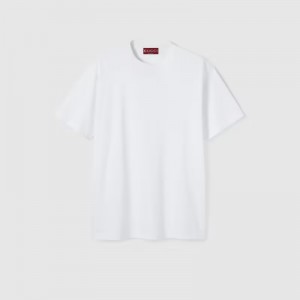 グッチ エンブロイダリー付き コットンジャージー Tシャツ  ‎796395 XJG9V 9692