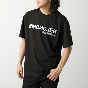 モンクレール グルノーブル 半袖 Tシャツ メンズ ロゴ コットン クルーネック 8C00009 83927 999