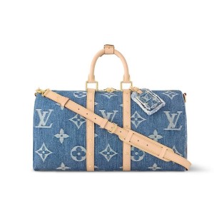 Louis Vuitton ボストンバッグ デニム M24315