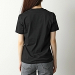 モンクレール 半袖 Tシャツ レディース アイコン ラインストーン装飾 ラウンドネック カットソー 8C00008 829FB