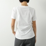モンクレール 半袖 Tシャツ レディース アイコン ラインストーン装飾 ラウンドネック カットソー 8C00008 829FB