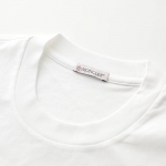 モンクレール 半袖 Tシャツ レディース アイコン ラインストーン装飾 ラウンドネック カットソー 8C00008 829FB
