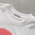 モンクレール代引き Tシャツ レディース 半袖 クルーネック カットソー ロゴ刺繍 アイコン ロゴT コットン 8C00014 829HP