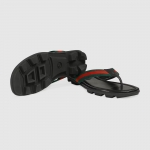 グッチ代引き ウェブ＆レザー トング サンダル 429362 H91A0 8480