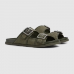グッチ バックル付き メンズ スライドサンダル 831830 FAD71 8746