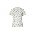ルイヴィトン フローラルモノグラム Tシャツ 半袖 1AFEX9 1AFGRR
