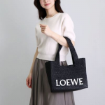 ロエベ FONT TOTE MEDIUM BAG トートバッグ 2WAY ショルダーバッグ レディース a685b61x05 1100