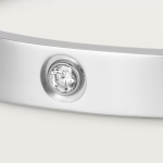 カルティエ激安 Love ブレスレット ダイヤモンド10個 ホワイトゴールド ダイヤモンド B6070417