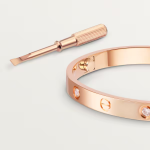 カルティエ Love ブレスレット ダイヤモンド4個 ピンクゴールド ダイヤモンド B6069917