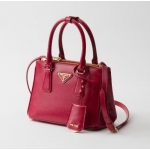 PRADA ガレリア サフィアーノレザー ミニバッグ ハンドバッグ 1BA906 1BA896