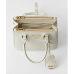 PRADA ガレリア サフィアーノレザー ミニバッグ ハンドバッグ 1BA906 1BA896
