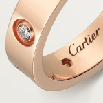 カルティエ Love ウェディング リング ダイヤモンド8個 ピンクゴールド ダイヤモンド B4050800