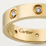 カルティエ Love ウェディング リング ダイヤモンド8個 イエローゴールド ダイヤモンド B4056200