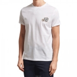 モンクレール 8C00076 8390Y クルーネックメンズ 半袖 Tシャツ カットソー アイコンパッチ コットン