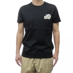 モンクレール 8C00076 8390Y クルーネックメンズ 半袖 Tシャツ カットソー アイコンパッチ コットン