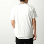 モンクレール 半袖 Tシャツ メンズ コットン レタリングロゴ クルーネック 8C00027 8390T