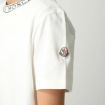 モンクレール 半袖 Tシャツ メンズ コットン レタリングロゴ クルーネック 8C00027 8390T