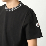 モンクレール 半袖 Tシャツ メンズ コットン レタリングロゴ クルーネック 8C00027 8390T