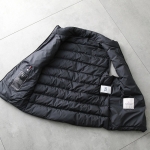 モンクレール ダウンベスト LECHTAL レヒタール 1A00144 549SK 999 メンズ アイコンパッチ レザーロゴパッチ スリムフィット