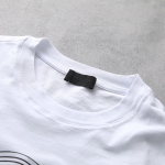 モンクレール マットブラック 半袖 Tシャツ メンズ コットン ロゴ クルーネック 8C00028 89A17