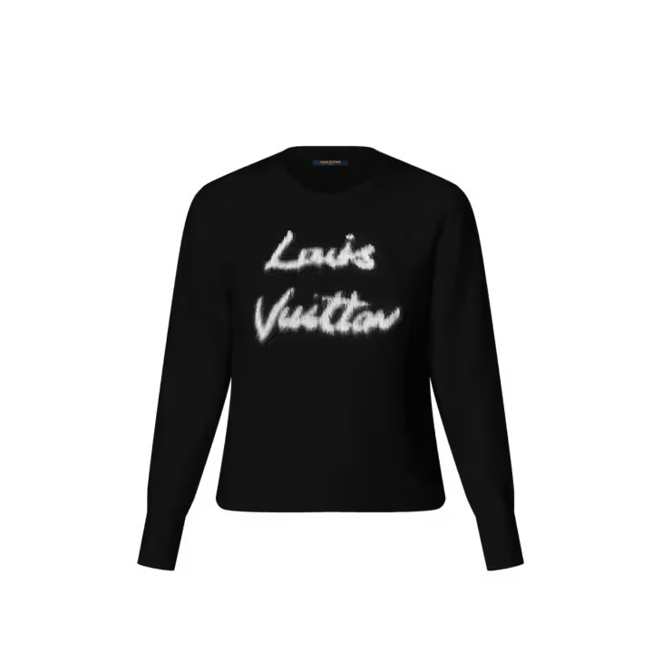 LouisVuitton ブラッシュド ニット プルオーバー 1AGHCS
