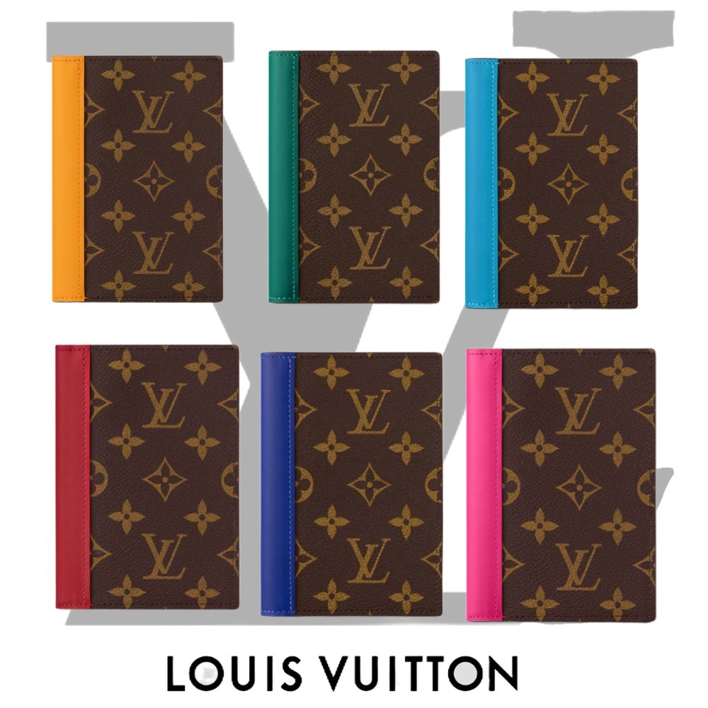 LOUIS VUITTON パスポートカバー クーヴェルテュール NM M12821 M12825 M12823 M12826 M12824 M12827