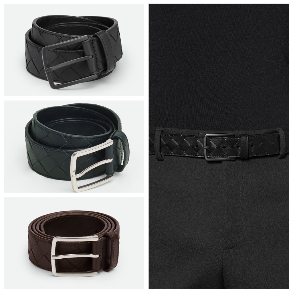 ボッテガ・ヴェネタ イントレチャート ベルト メンズ 609182VCPQ3