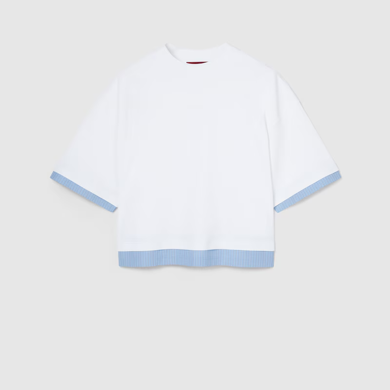 グッチ エンブロイダリー ソフトジャージー Tシャツ 833049 XJHGV 9692