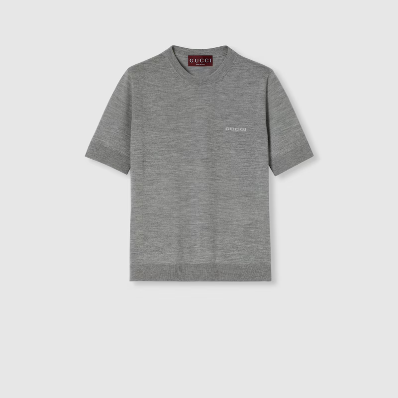 グッチ代引き  インターシャ カシミアシルク トップ  ‎836747 XKEWC 1014