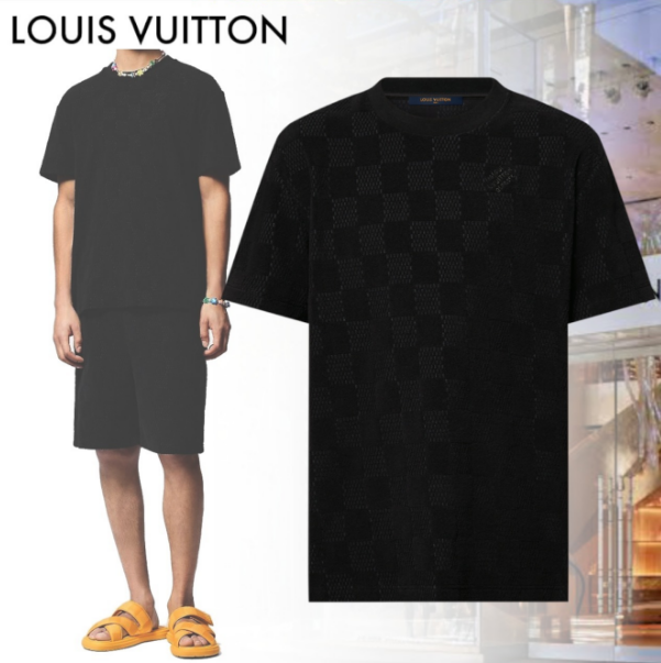 LOUIS VUITTON ダミエ フレンチテリー Tシャツ  1AFRBI