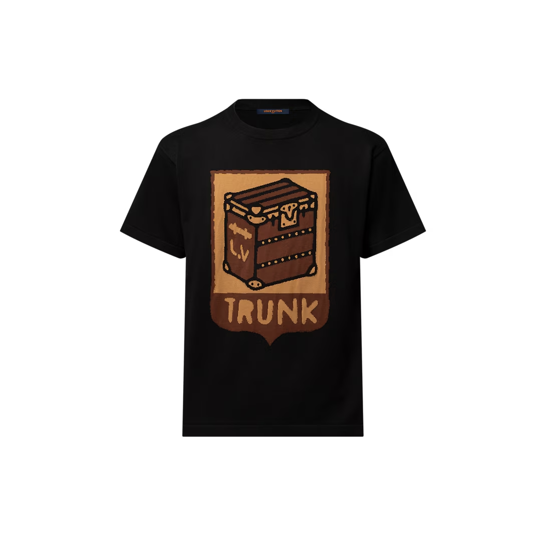 ルイヴィトンTシャツ  クルーネック 1AGHTY