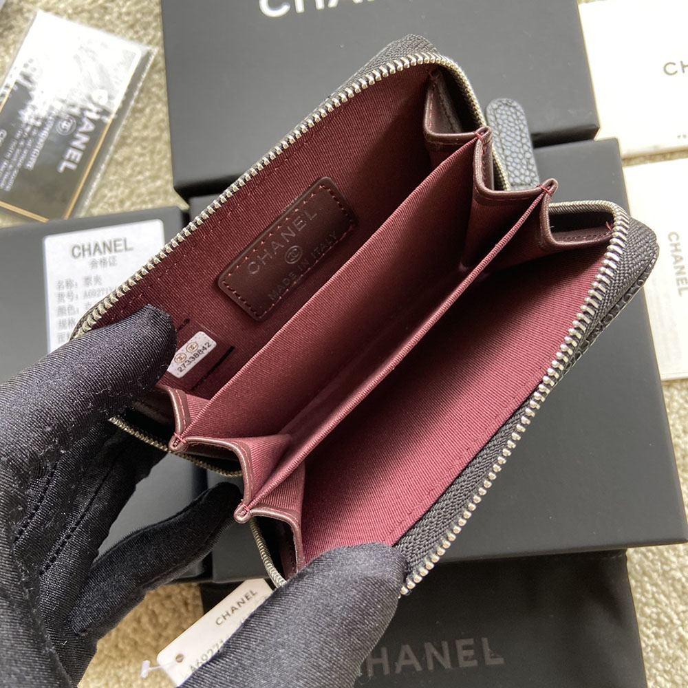 シャネル代引き ミニ財布  クラシック ジップ コインパース AP0216