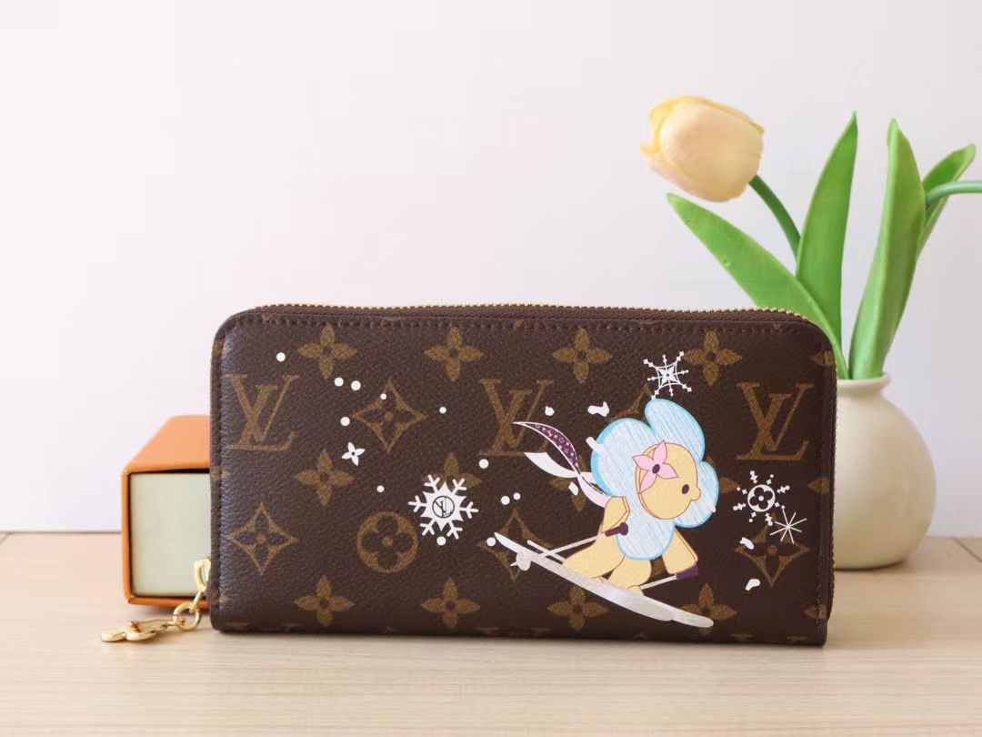 LOUIS VUITTON ジッピーウォレット ヴィヴィエンヌ モノグラム M12223