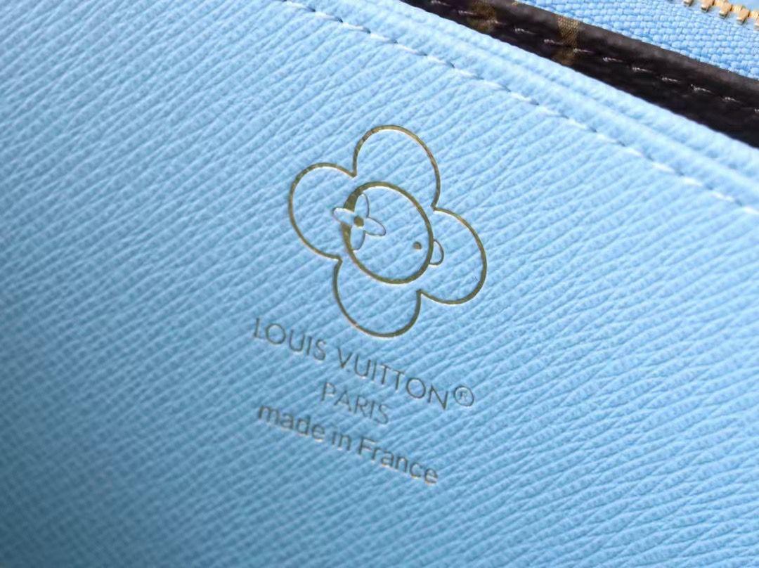 LOUIS VUITTON ジッピーウォレット ヴィヴィエンヌ モノグラム M12223