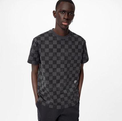 ルイヴィトン ダミエ Tシャツ 半袖 黒 デニム パンツ 1A99VQD