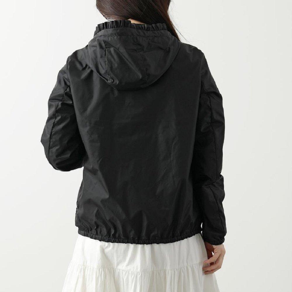 モンクレール ジャケット PHARILLONS レディース ジップアップ フリル フーテッド アイコンパッチ 撥水 ナイロン  1A00118 539YH