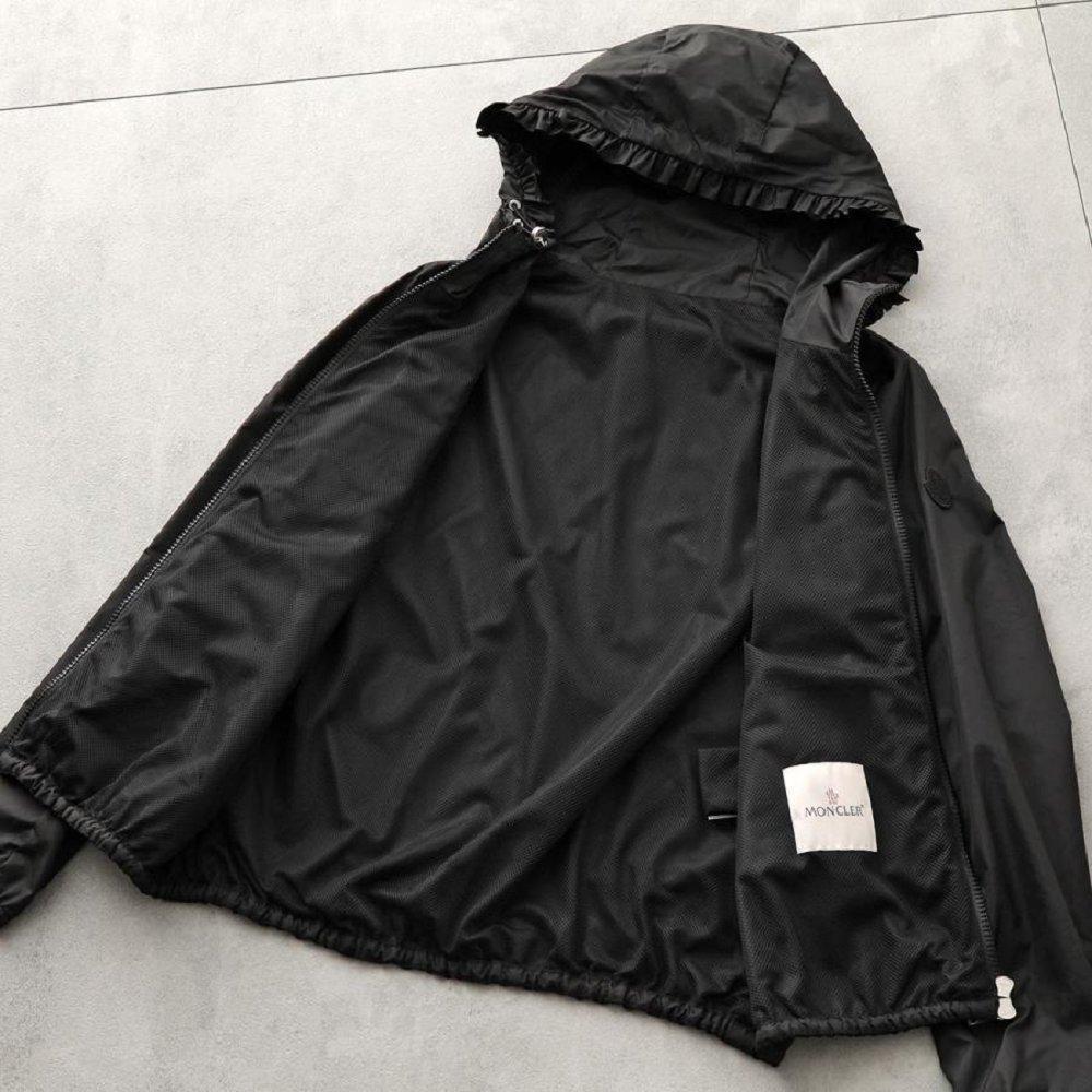 モンクレール ジャケット PHARILLONS レディース ジップアップ フリル フーテッド アイコンパッチ 撥水 ナイロン  1A00118 539YH