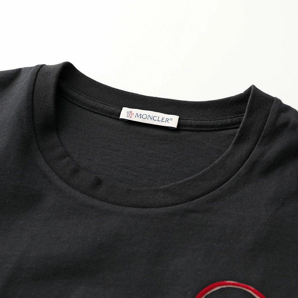 モンクレール半袖 Tシャツ レディース LOVEロゴ ロゴT コットン クルーネック カットソー 8C00018 829FB 999