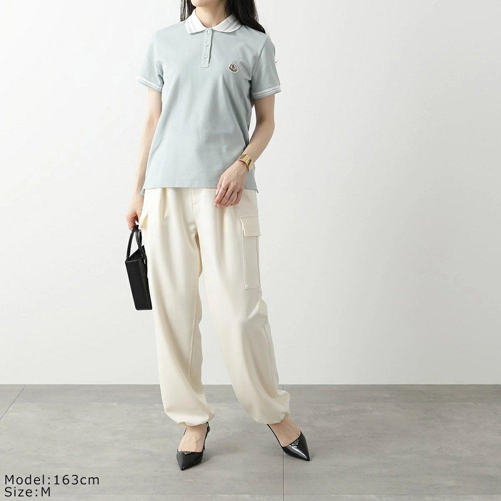 モンクレール ポロシャツ POLO レディース トップス カットソー Tシャツ コットン ロゴパッチ 8A00008 84720