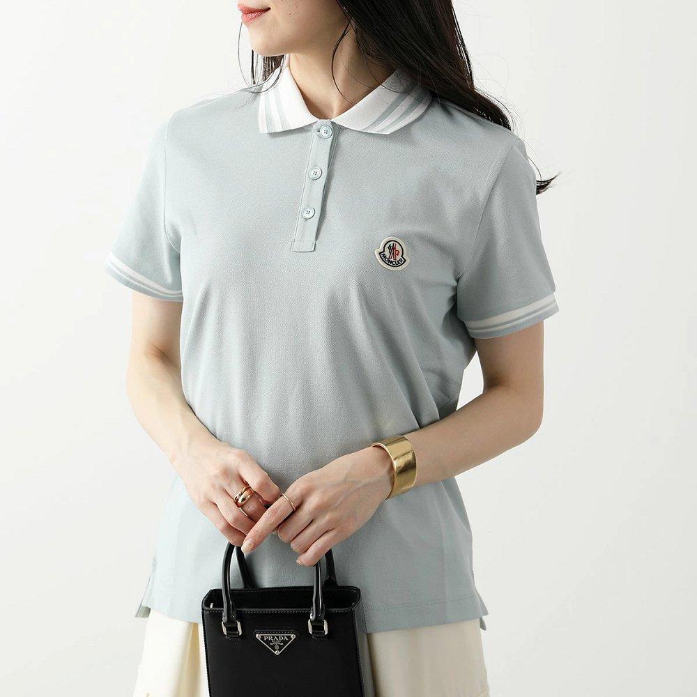 モンクレール ポロシャツ POLO レディース トップス カットソー Tシャツ コットン ロゴパッチ 8A00008 84720