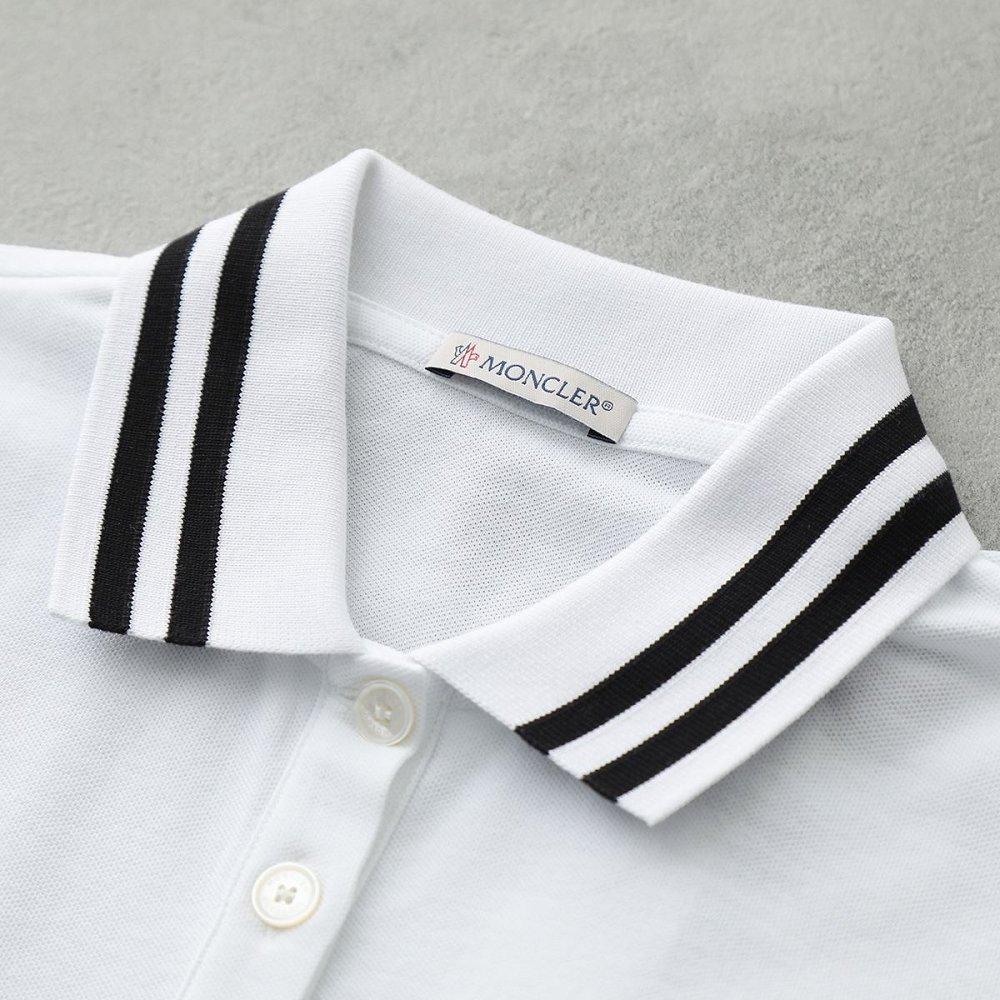 モンクレール ポロシャツ POLO レディース トップス カットソー Tシャツ コットン ロゴパッチ 8A00008 84720